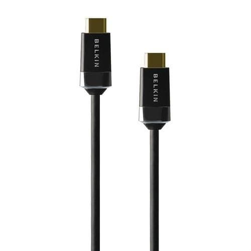 Belkin High Speed Gold HDMI Cable 2m Black
