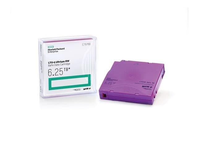 HP Ultrium 6 LTO Data Cartridge Purple