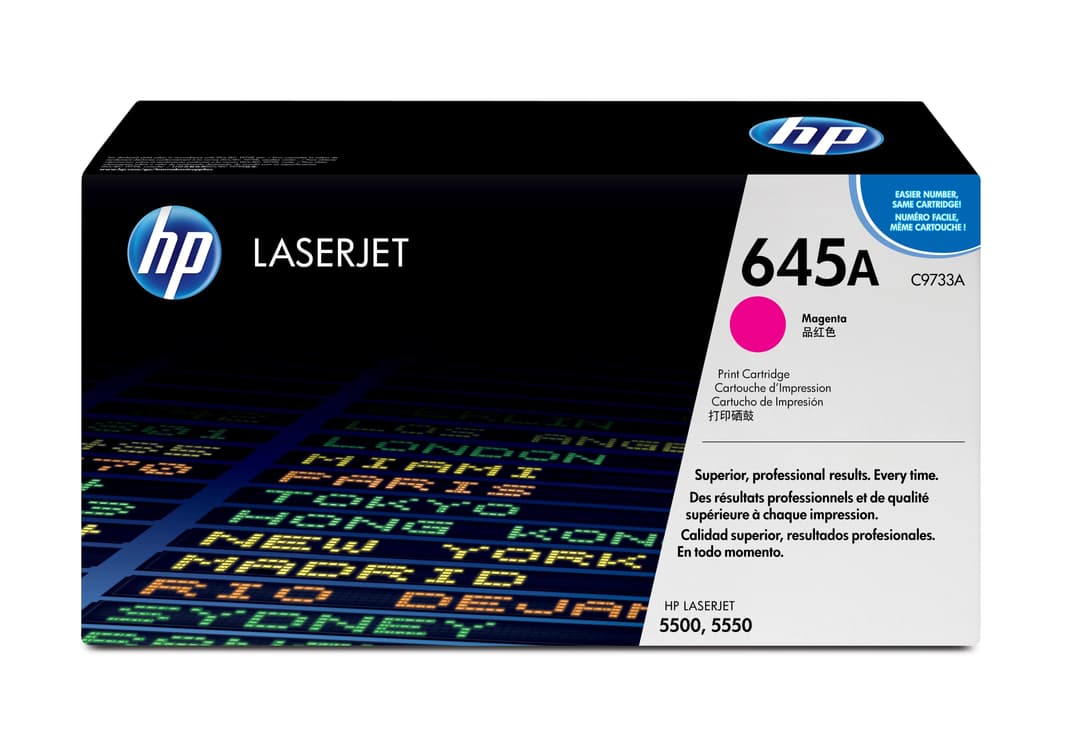 HP 645A Magenta Original LaserJet Toner Cartridge - Image 1