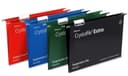 Rexel Crystalfile Extra Foolscap Suspension File 30mm Blue (25) thumbnail 1