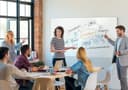 Nobo Impression Pro Lacquered steel Magnetic Whiteboard 120x90cm thumbnail 4