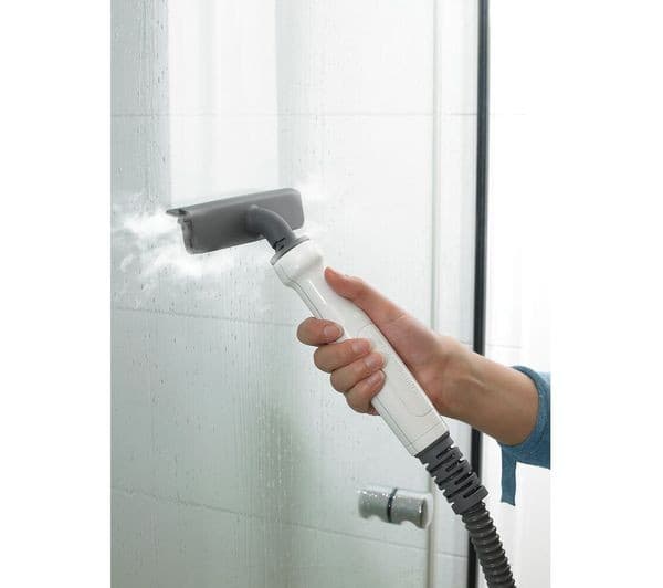 BLACK + DECKER BHSM1610DSM-GB 1600W 2-in-1 Steam Mop with SteaMitt & 15 Accessories - White & Blue - Image 3