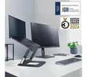 Leitz Ergo Adjustable Multi-Angle Laptop Stand - Dark Grey thumbnail 3