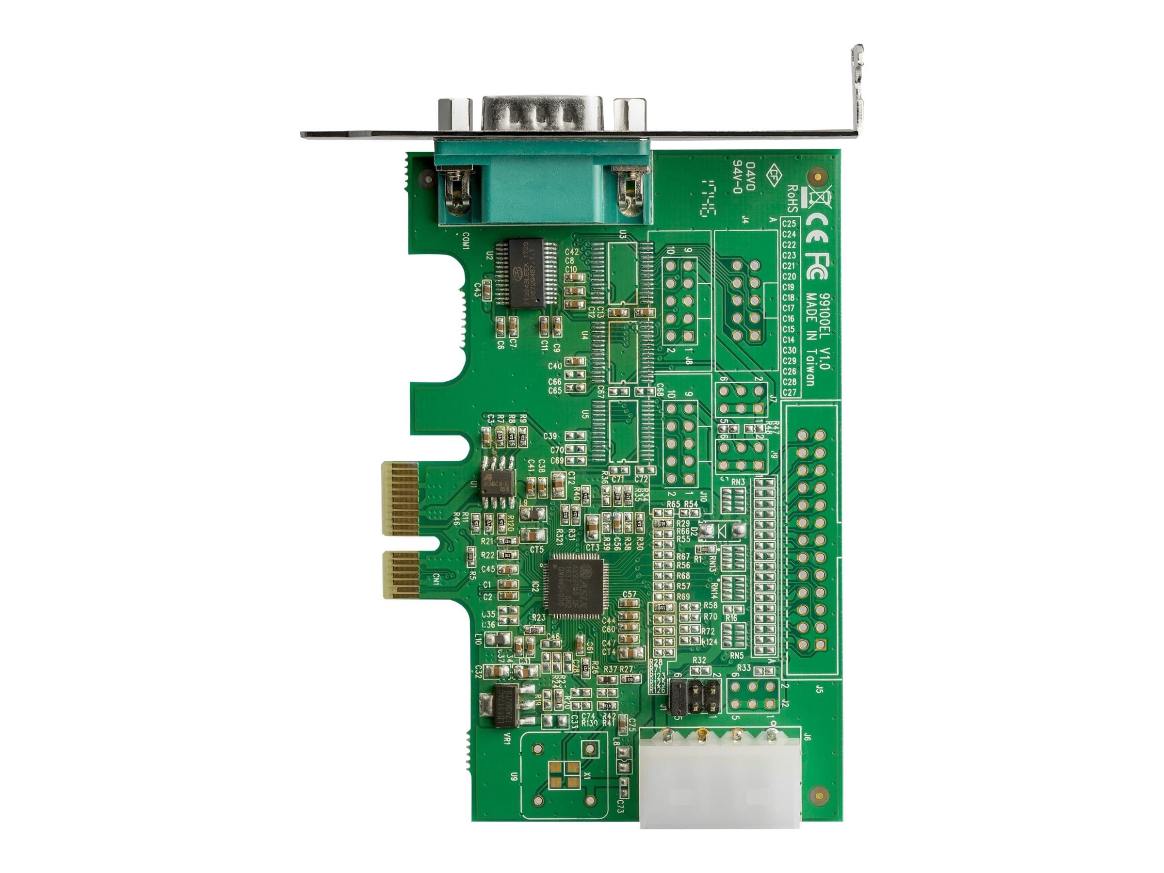 StarTech.com PEX1S953LP 1-Port PCI Express RS232 Serial Adapter Card - 16950 UART, Low Profile
