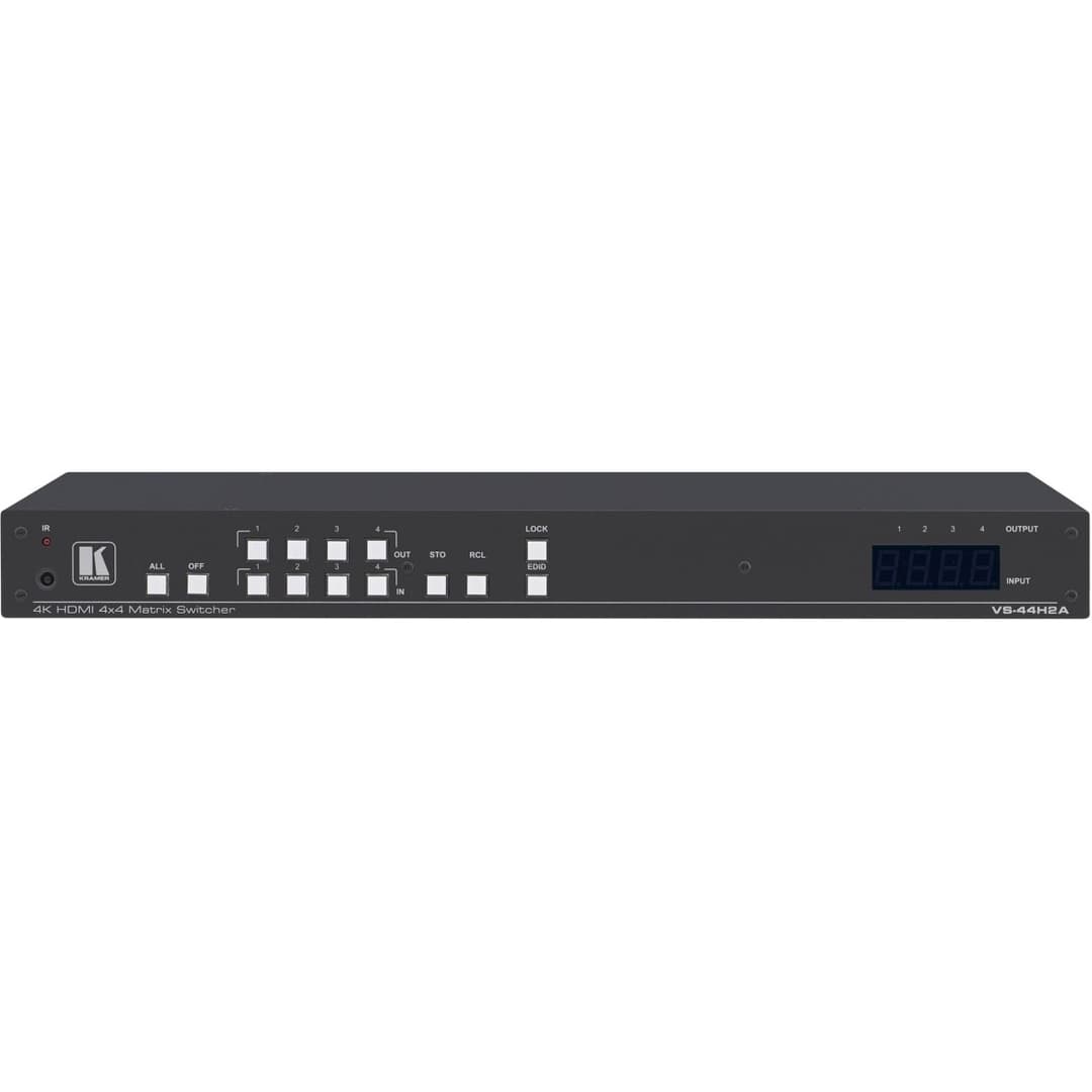 VS-44H2A 4x4 4K HDMI 2.0 Matrix Switcher - Image 1