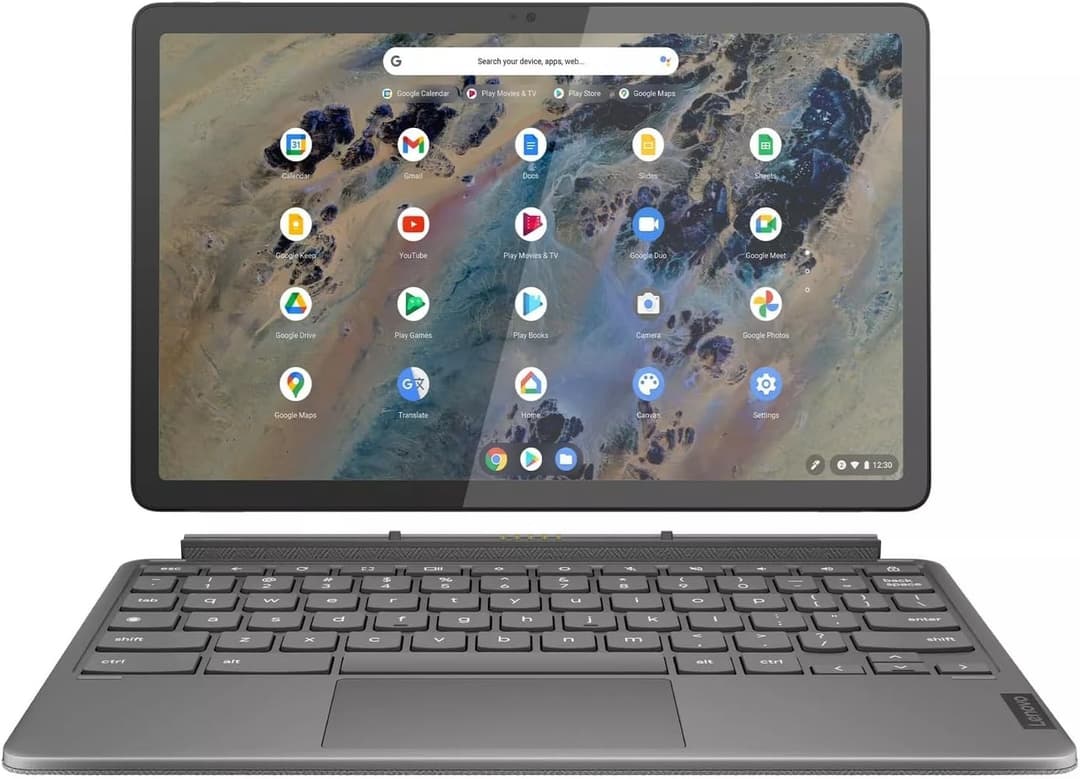 Lenovo IdeaPad Duet 3 Chromebook Snapdragon 7c Gen 2 4GB 64GB Storm Grey - Image 1