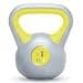 Urban Fitness Vinyl Kettlebell 4kg - Yellow thumbnail 3