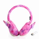 LAZERBUILT Squishmallows Lola the Unicorn Plush Bluetooth Headphones thumbnail 1