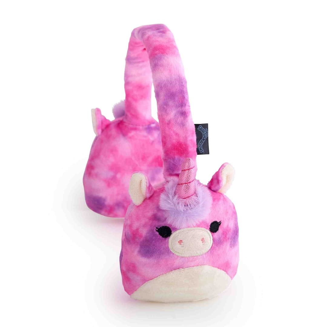 LAZERBUILT Squishmallows Lola the Unicorn Plush Bluetooth Headphones - Image 2