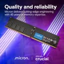 Crucial CT32G64C52CU5 memory module 32 GB 1 x 32 GB DDR5 6400 MT/s CL52 288-pin CUDIMM thumbnail 5