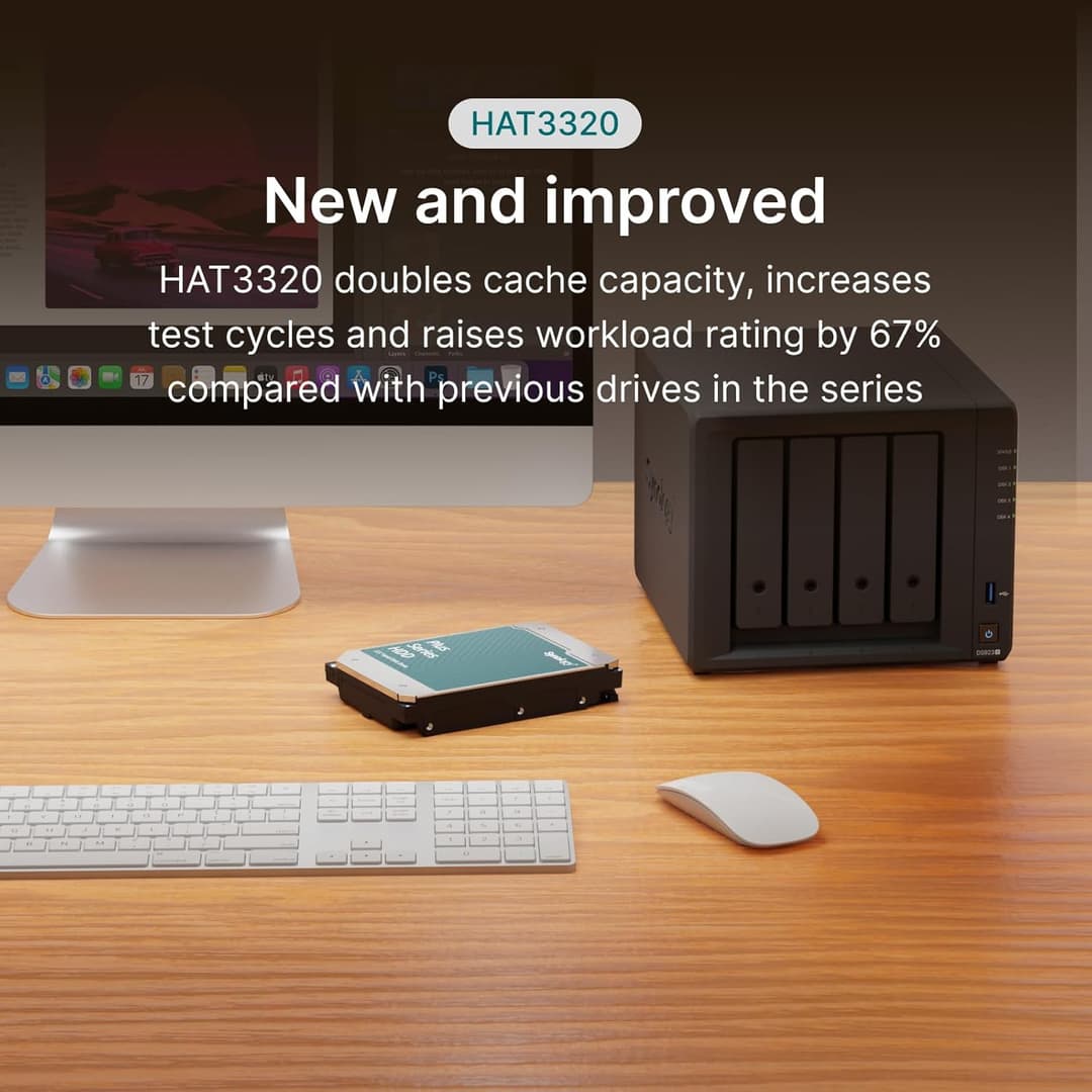 Synology HAT3320 Plus Series 8TB 3.5" 7200 RPM NAS Drive - Image 2