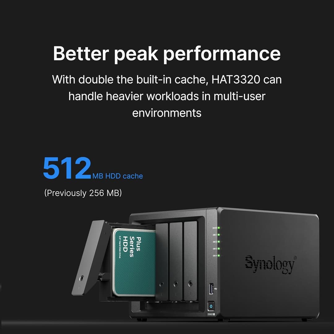 Synology HAT3320 Plus Series 8TB 3.5" 7200 RPM NAS Drive - Image 3
