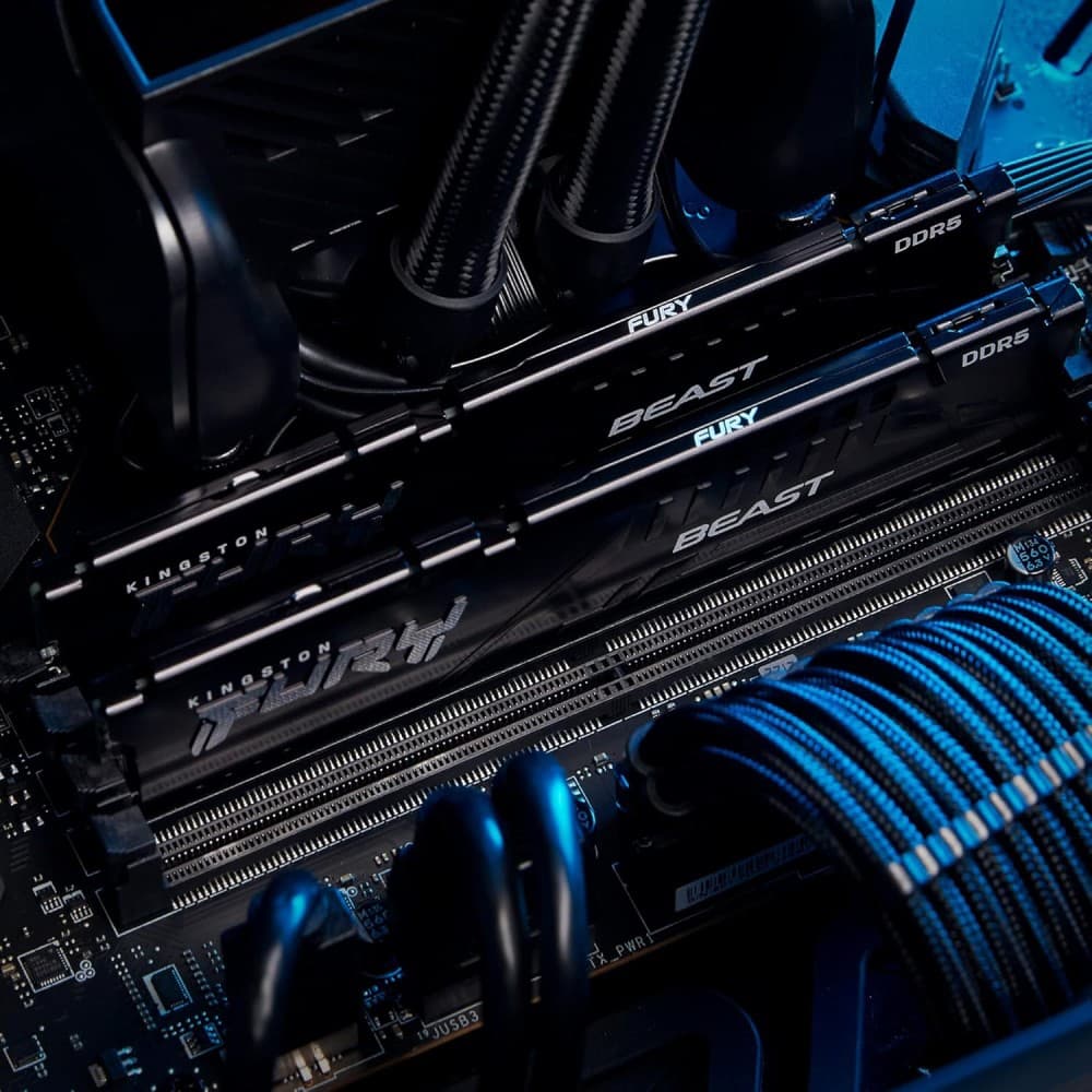 Kingston FURY Beast Black KF556C36BBEK2-16 16GB (2 x 8GB) 5600MHz CL36 DDR5 Desktop Memory - Image 4
