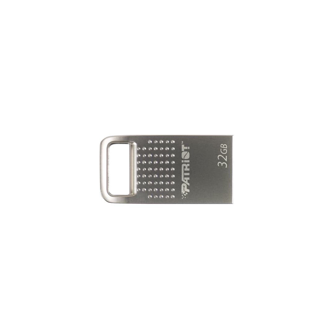 Patriot Memory TAB200 32GB USB 2.0 Type-A Flash Drive - Silver - Image 1