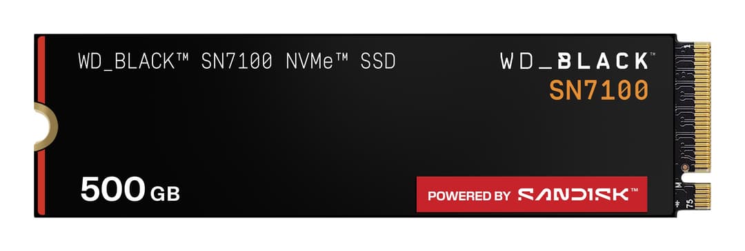 SanDisk WD_BLACK SN7100 500GB NVMe SSD M.2 2280 PCIe 4.0 - Image 1