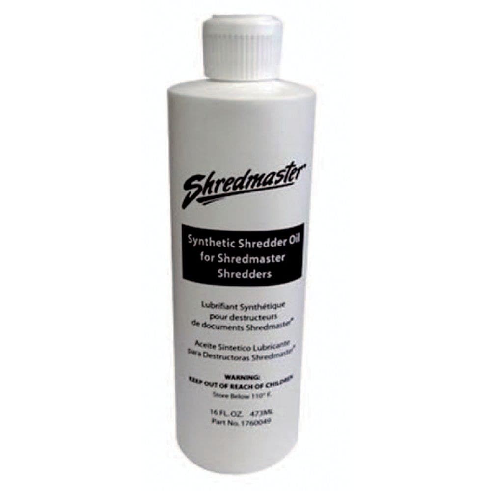 GBC Shredmaster 1760049 Synthetic Shredder Oil 473ml Squeeze Bottle