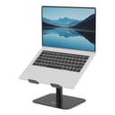 Fellowes Alumia Laptop Riser Desk Based Laptop Stand Max Size 15 inch Max Weight 5kg Black thumbnail 1