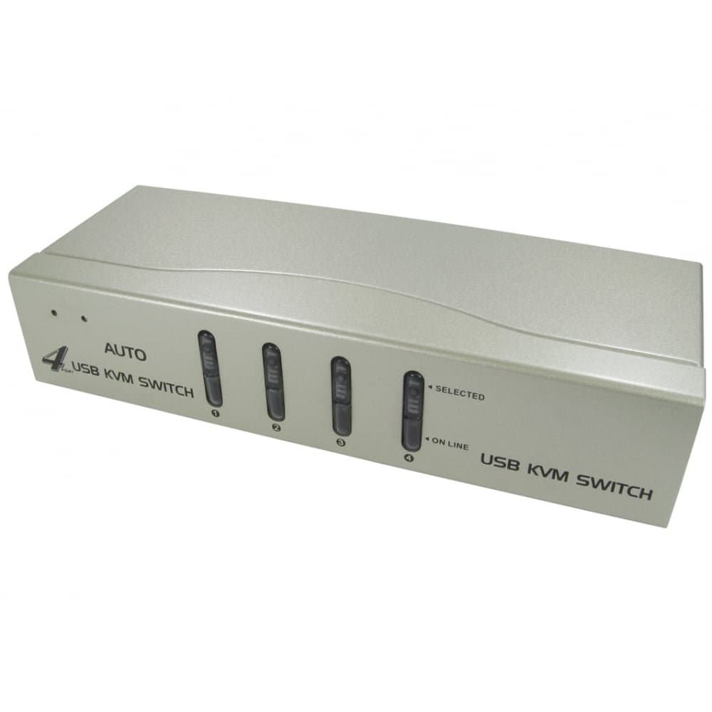 NEWLink commutateur KVM avec audio – SVGA & USB