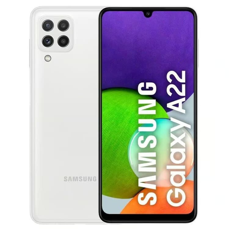Samsung Galaxy A22 5G Dual SIM 64GB 4GB RAM Smartphone - White - Image 1