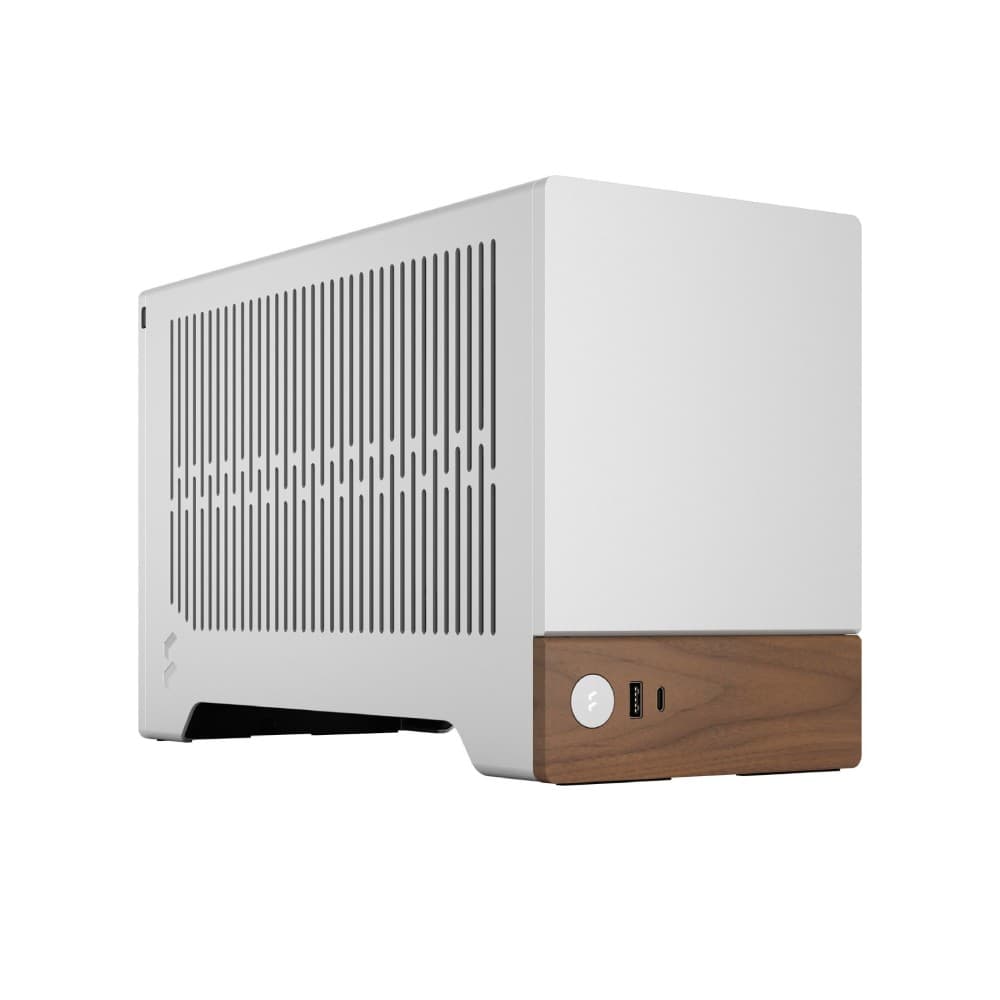 Fractal Design Terra Silver SFF Mini-ITX PC Gaming Case - Silver
