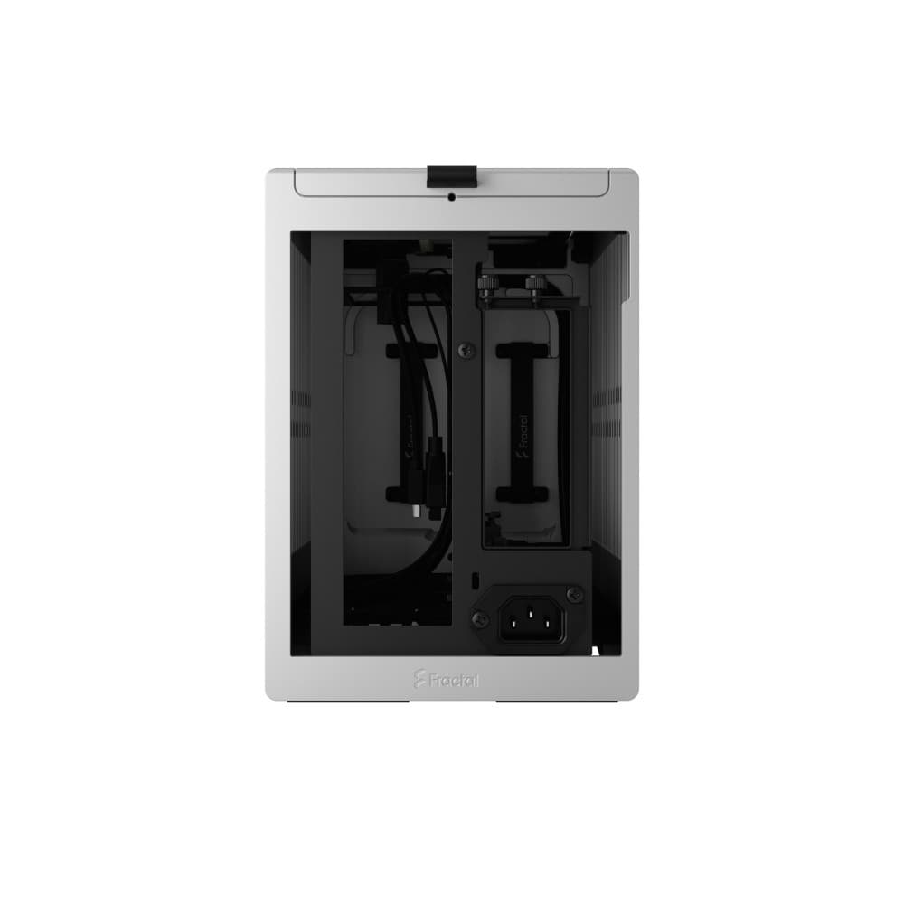 Fractal Design Terra Silver SFF Mini-ITX PC Gaming Case - Silver - Image 4