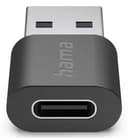 Hama 00200357 cable gender changer USB-A USB-C Black thumbnail 3