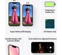Apple iPhone 13 - 128 GB, Pink thumbnail 4