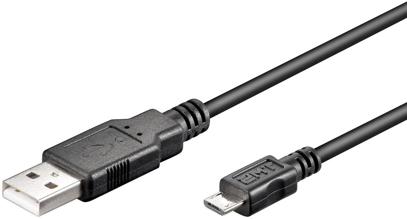 USB A to USB Micro B cable,