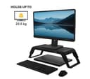 FELLOWES Hana LT Monitor Stand - Black thumbnail 3