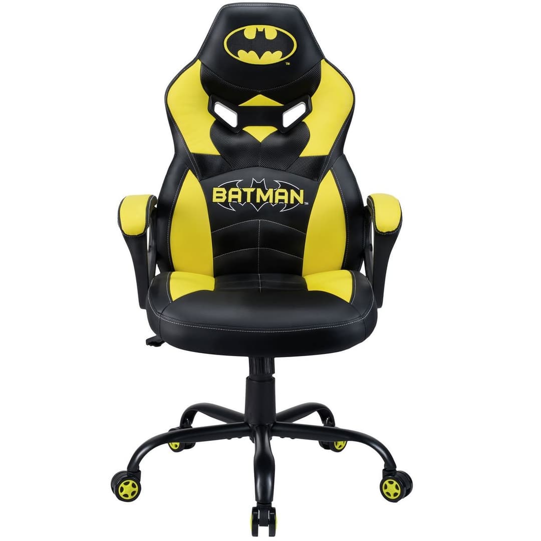 Subsonic Batman Junior Gaming Chair - Black and Yellow - Image 1