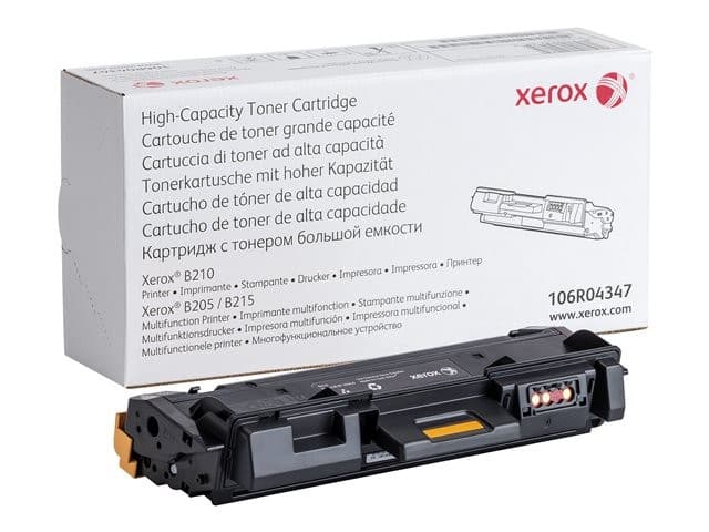 Xerox 106R04347 High Capacity Black Original Toner Cartridge - 3000 Pages - for B205/B210/B215
