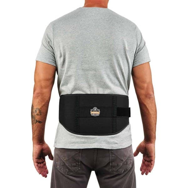 Ergodyne ProFlex® 1500 Weight Lifters Style Back Support Brace  Black  M