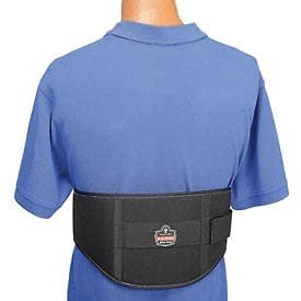 Ergodyne ProFlex® 1500 Weight Lifters Style Back Support Brace  Black  M - Image 3