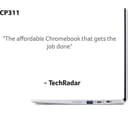 Acer Spin 311 11.6" 2-in-1 Chromebook Intel Celeron 64GB eMMC Wi-Fi NX.HKLEK.001 - Silver thumbnail 4