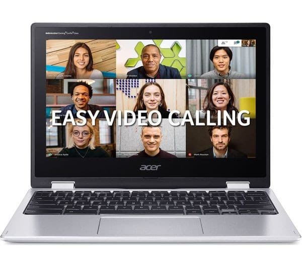 Acer Spin 311 11.6" 2-in-1 Chromebook Intel Celeron 64GB eMMC Wi-Fi NX.HKLEK.001 - Silver - Image 7