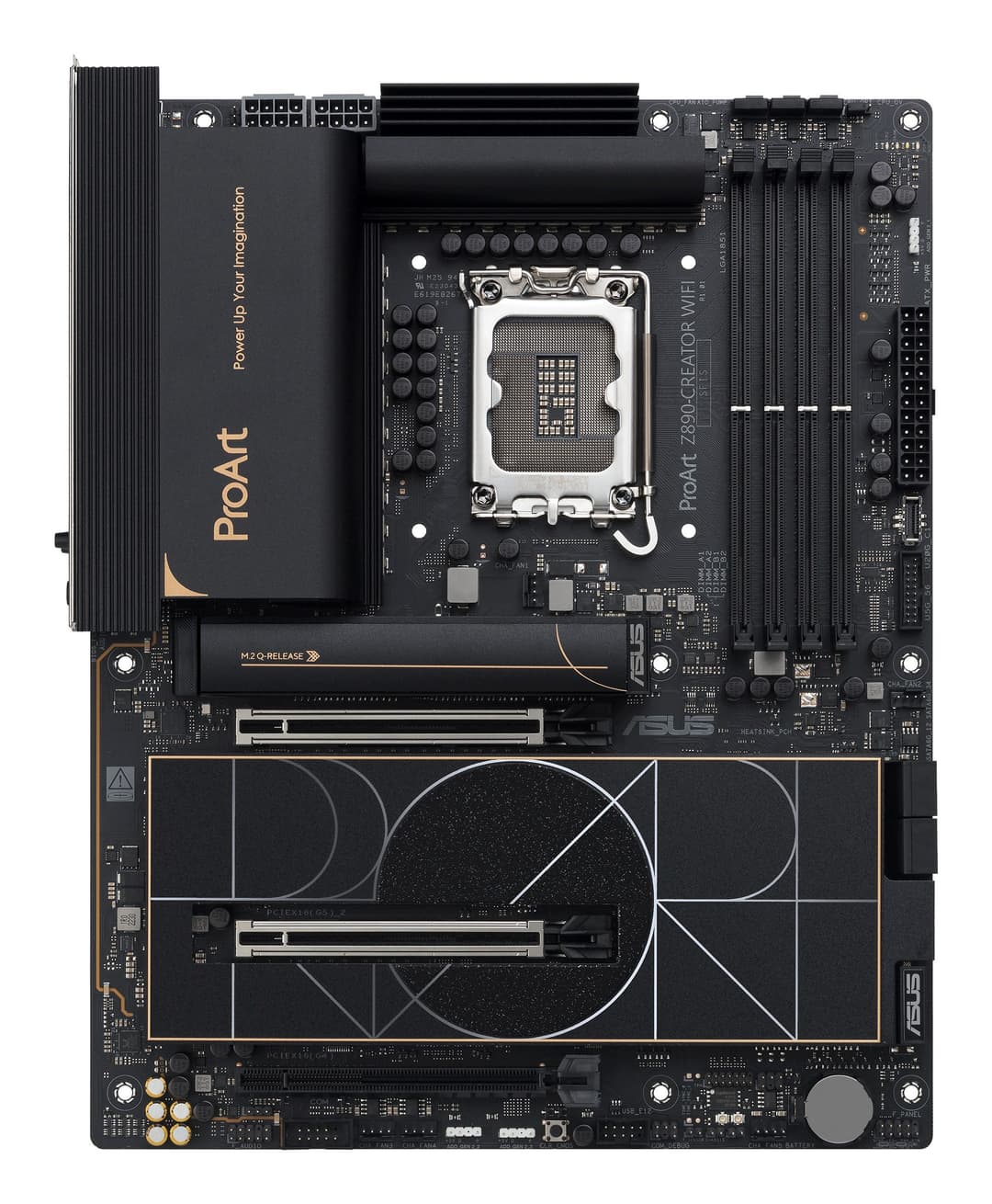 ASUS ProArt Z890-CREATOR WIFI Intel Z890 LGA 1851 (Socket V1) ATX Motherboard - Image 1