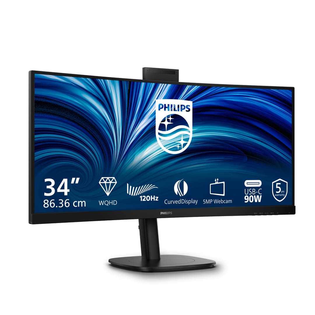 Philips 3000 series 34B2U3600CH/00 computer monitor 86.4 cm (34") 3440 x 1440 pixels Wide Quad HD LCD Black - Image 2