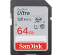 SANDISK Ultra Class 10 SDXC Memory Card, U1 - 64 GB thumbnail 1