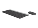 Logitech MK470 Slim Wireless Keyboard and Mouse Combo Graphite - UK QWERTY thumbnail 1