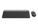 Logitech MK470 Slim Wireless Keyboard and Mouse Combo Graphite - UK QWERTY thumbnail 6