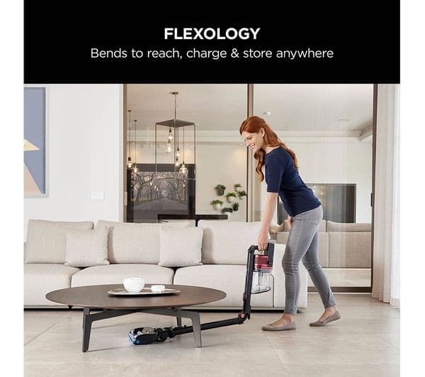 Shark IZ300 Cordless Vacuum Cleaner Black & Red - Image 5
