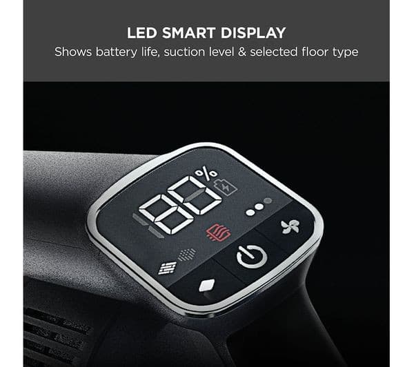 Shark IZ300 Cordless Vacuum Cleaner Black & Red - Image 8