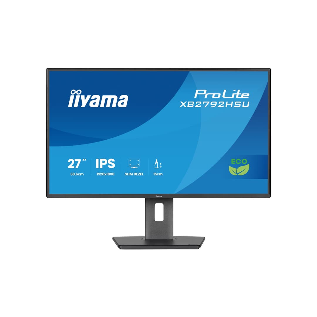 iiyama Prolite XB2792HSU-B1 27" IPS Full HD 120Hz Energy Efficient Height Adjustable Monitor - Image 1