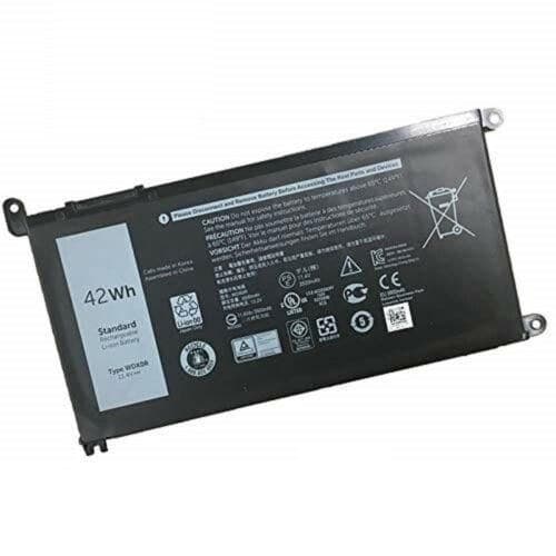 Dell FC92N 42Wh 3-Cell Li-Ion Laptop Battery for Inspiron 7778/7779, Latitude 3379, Vostro 5568