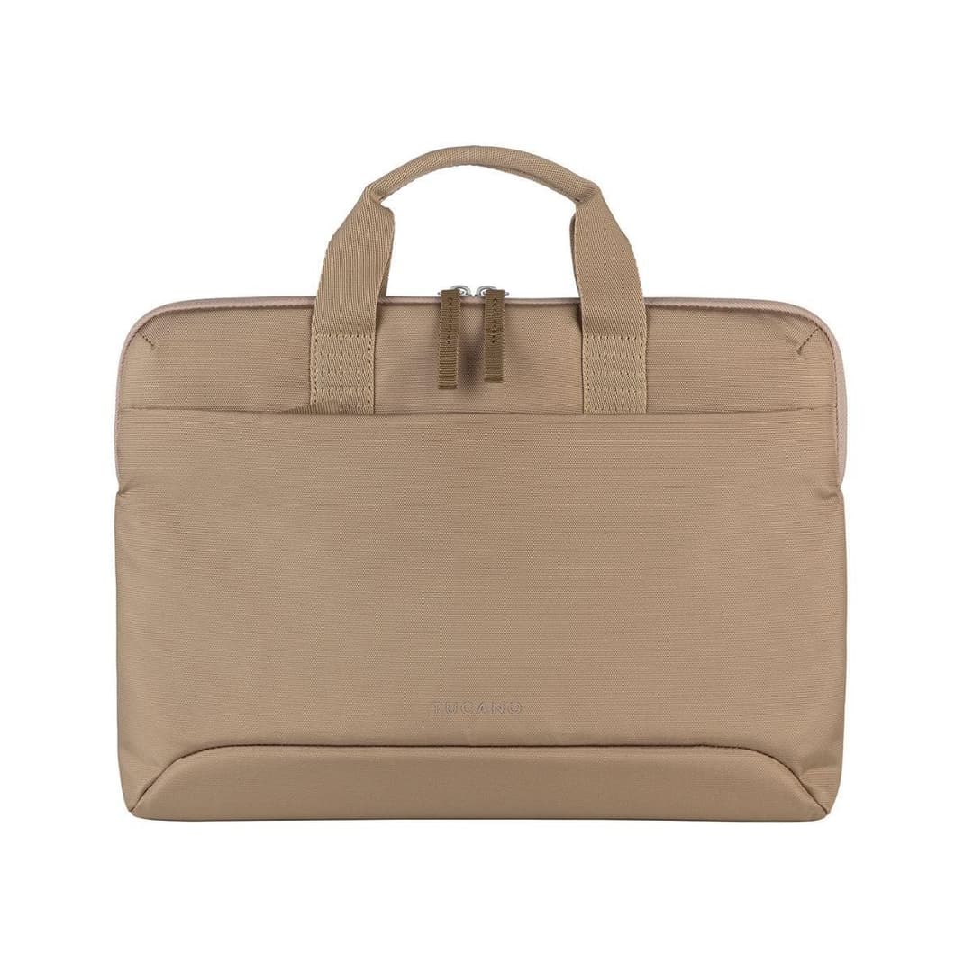Tucano Smilza Sac super fin pour ordinateur portable 35,6 cm (14"), compatible MacBook, Beige, beige - Image 1
