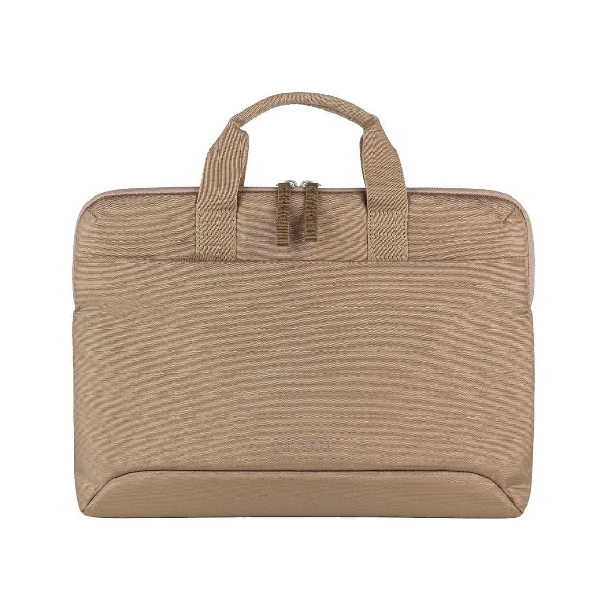 Tucano Smilza Sac super fin pour ordinateur portable 35,6 cm (14"), compatible MacBook, Beige, beige