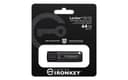Kingston Technology IronKey 64GB Locker Plus 50 G2 Encrypted USB 3.2 Gen 1 Type-A Flash Drive, FIPS 197, AES-256 thumbnail 4