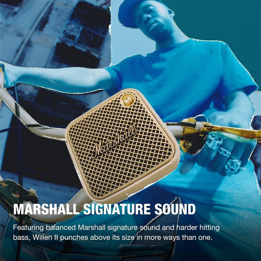 Marshall Willen II Bluetooth Speaker Cream - Image 2