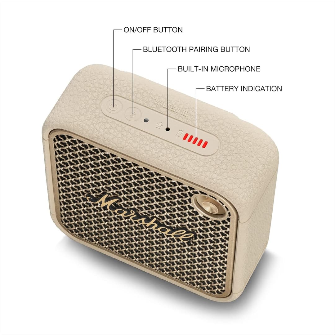 Marshall Willen II Bluetooth Speaker Cream - Image 6