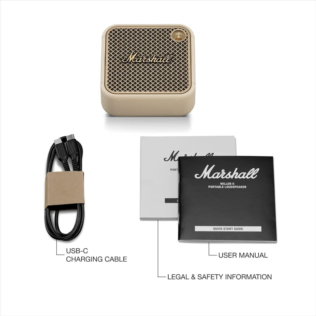 Marshall Willen II Bluetooth Speaker Cream - Image 10